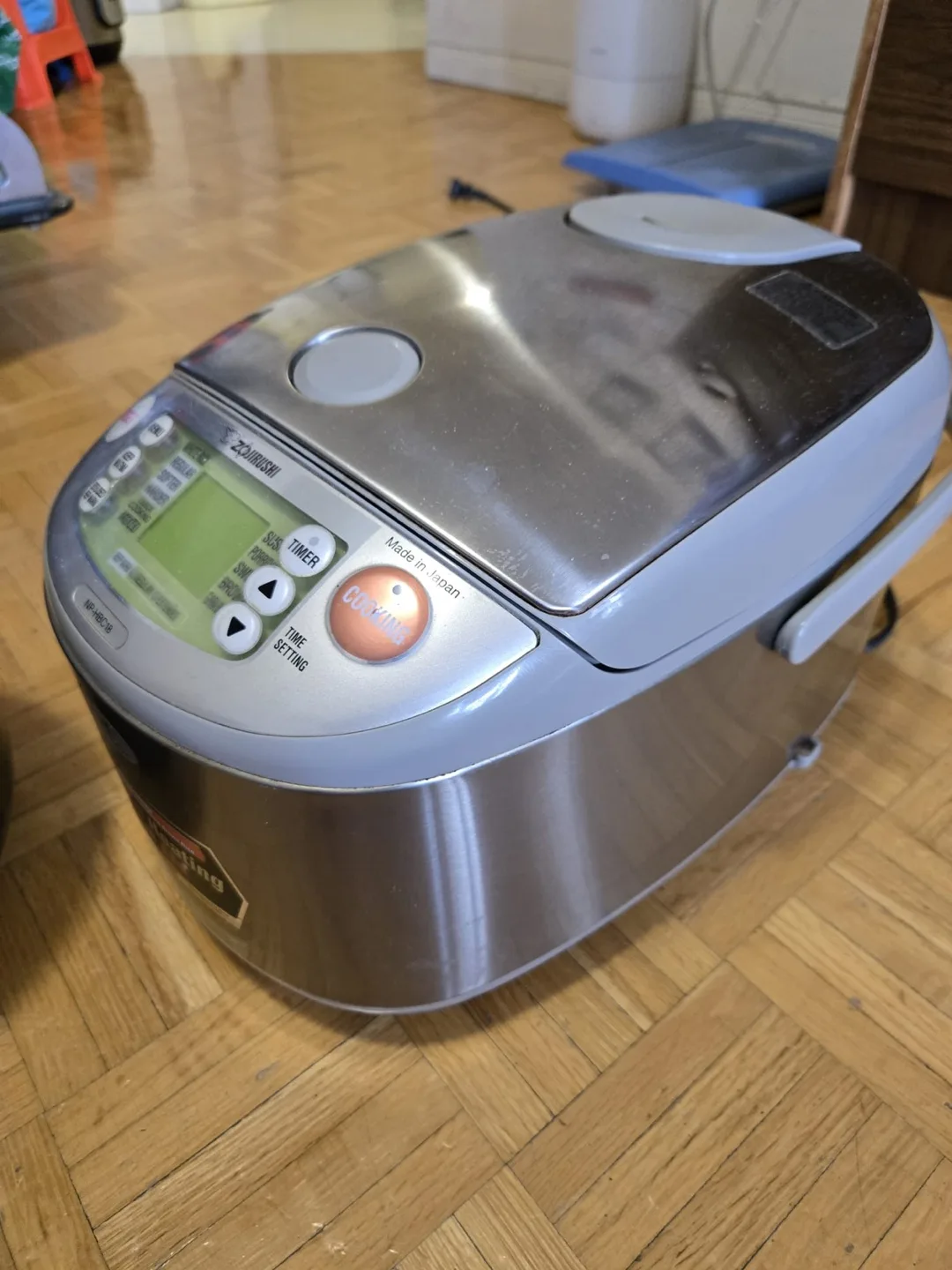 Used Zojirushi Rice Cooker NP-HBC18 image indicator(3)