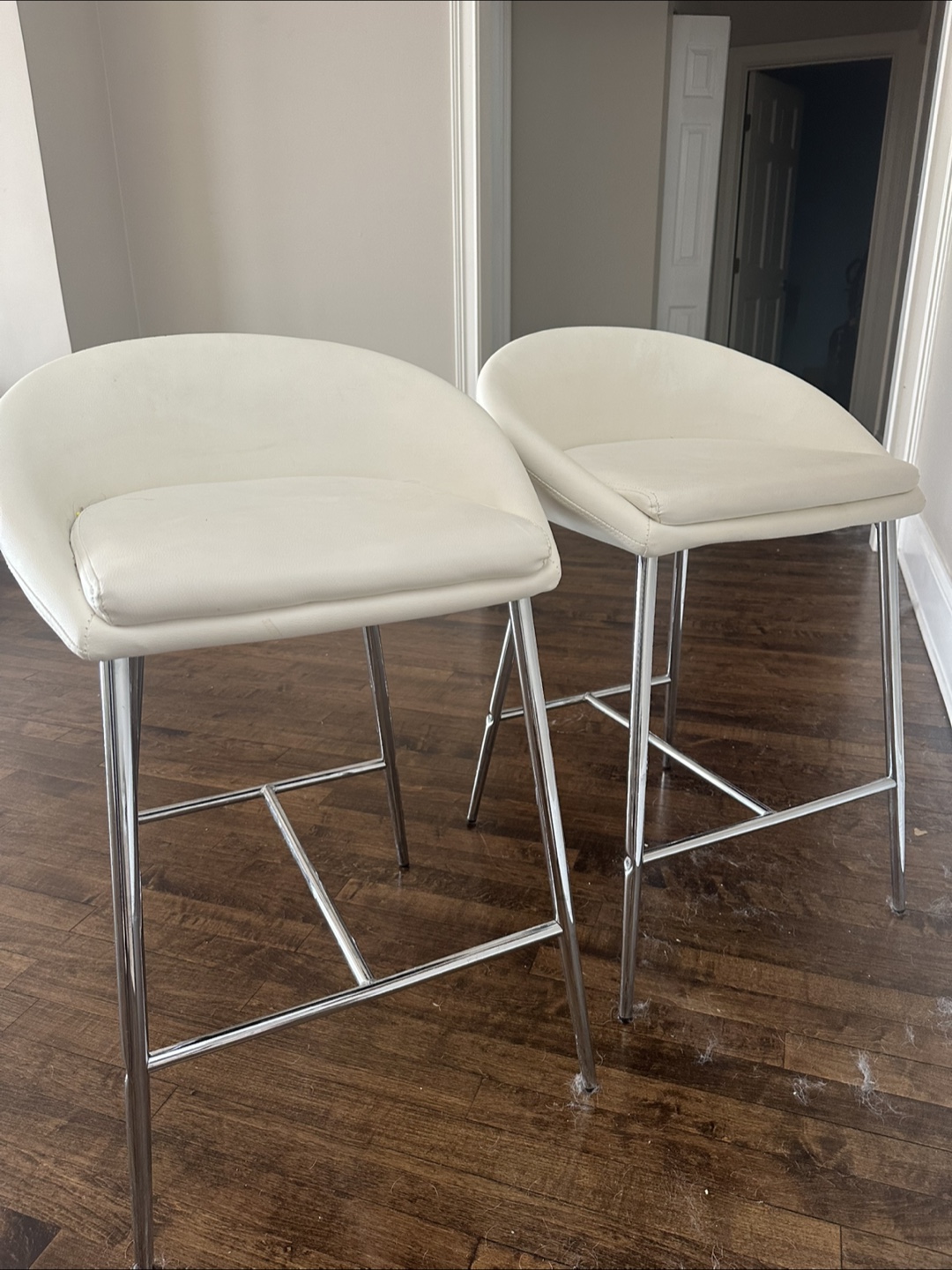 White Bar Stools