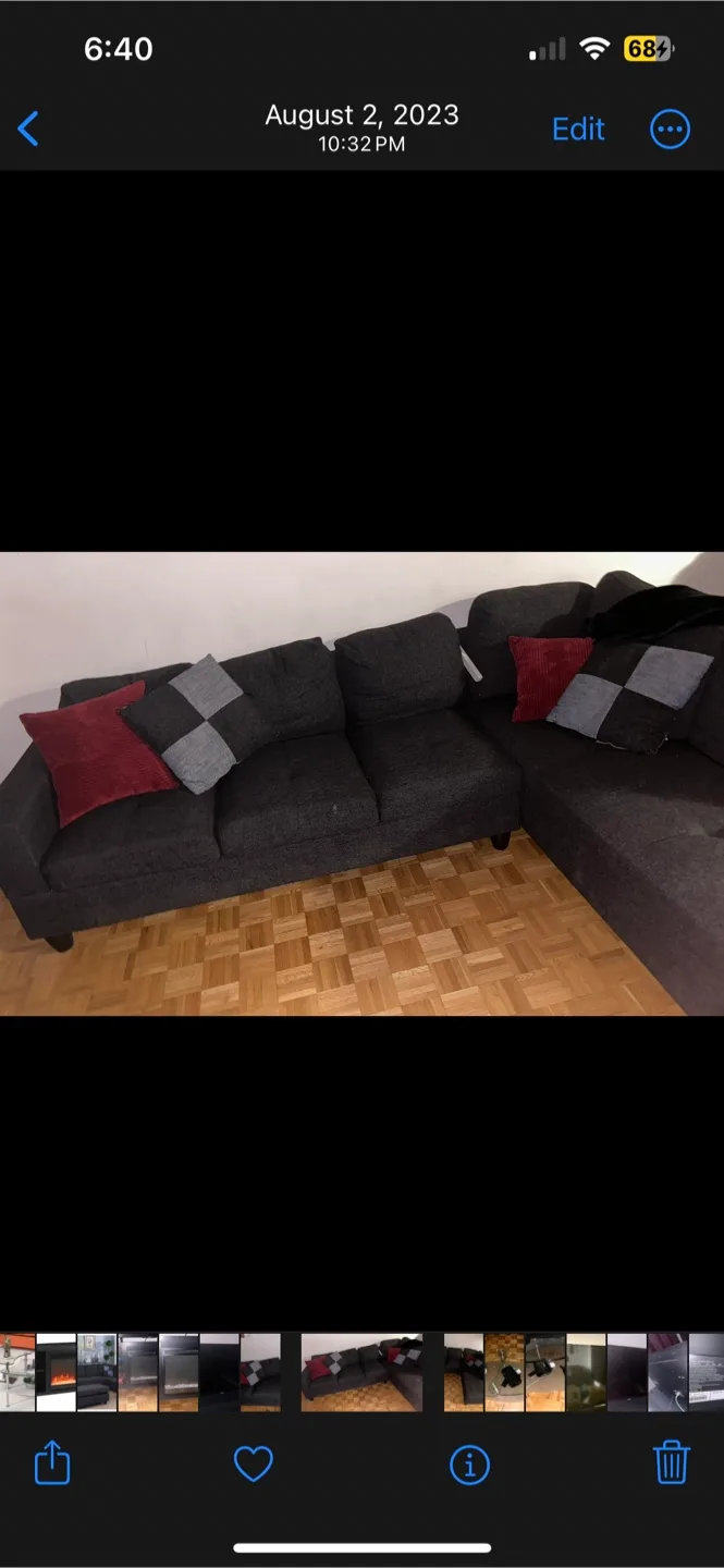 Wade Logan Palmer Square 2-Piece Sectional image indicator(2)