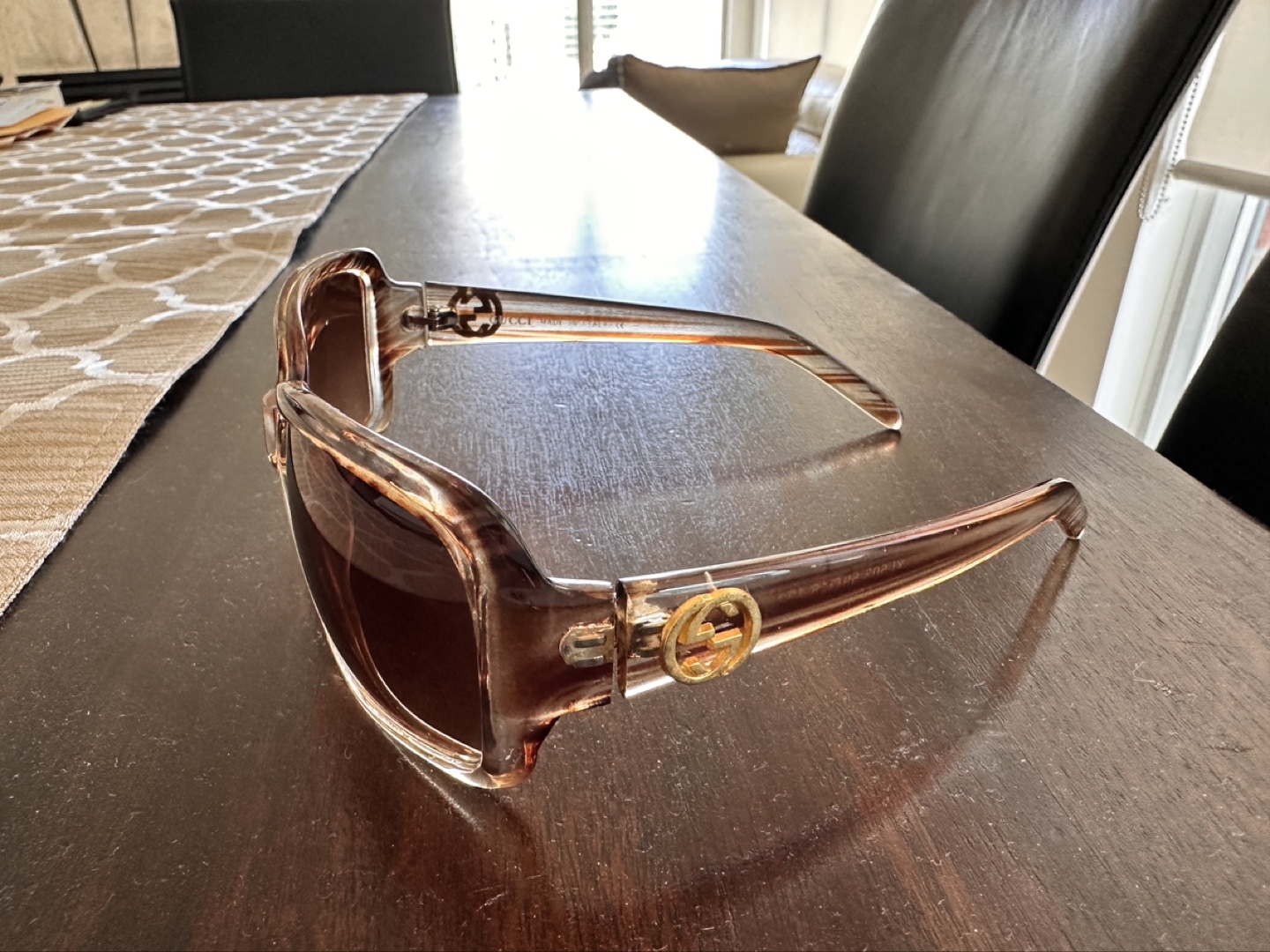 Gucci Sunglasses Brown Tortoise Shell - photo 2