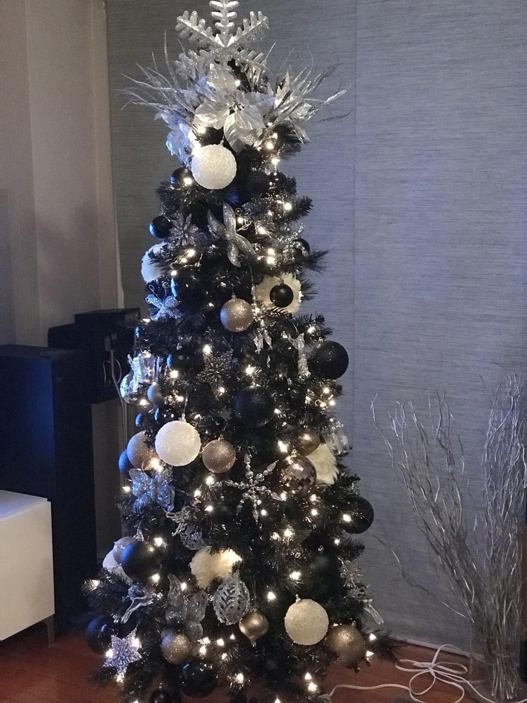 Black Christmas Tree