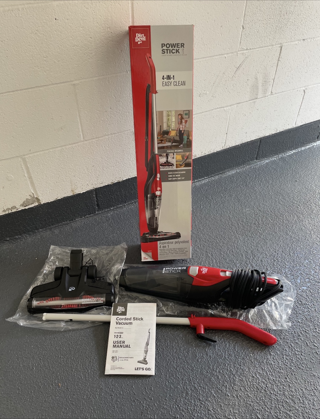 Dirt Devil Power Stick 4-in-1 Corded Vacuum Cleaner