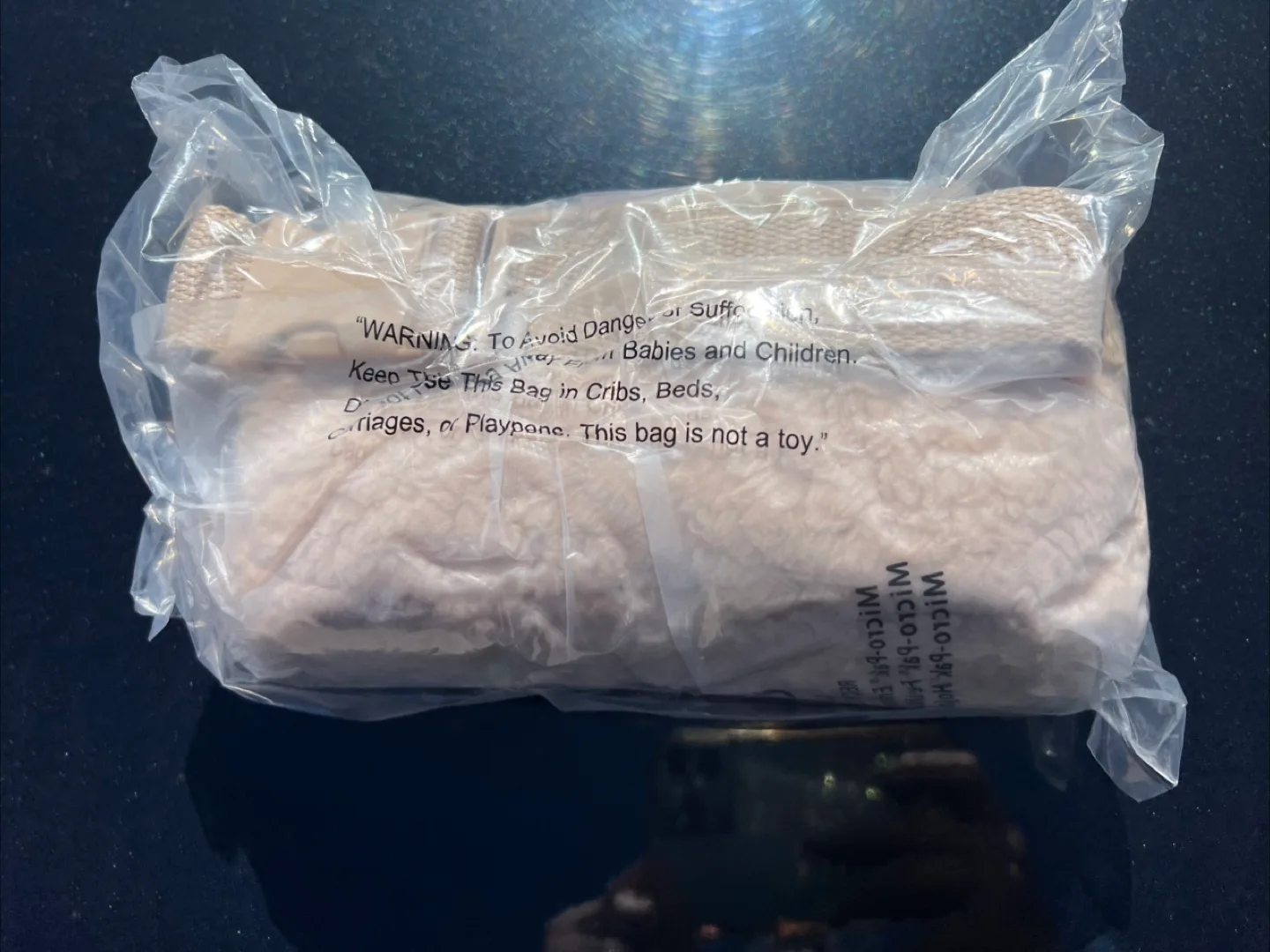 Fuzzy Beige Side Bag image indicator(2)