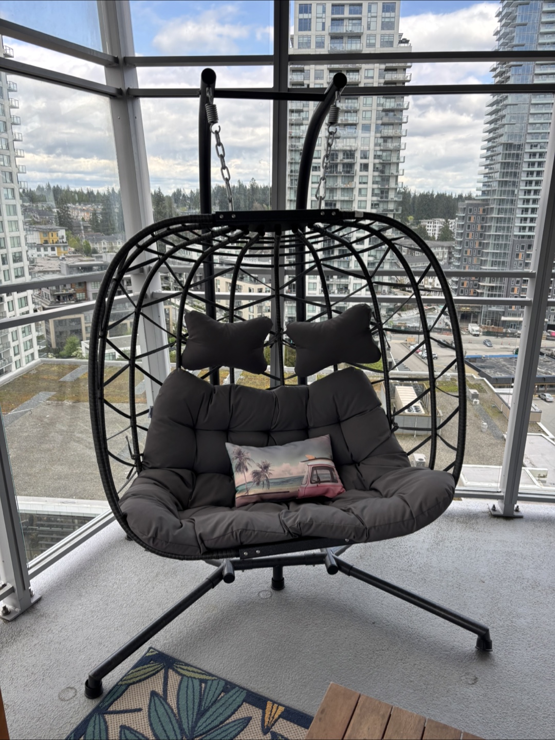 Outdoor Hanging Egg Chair Swing