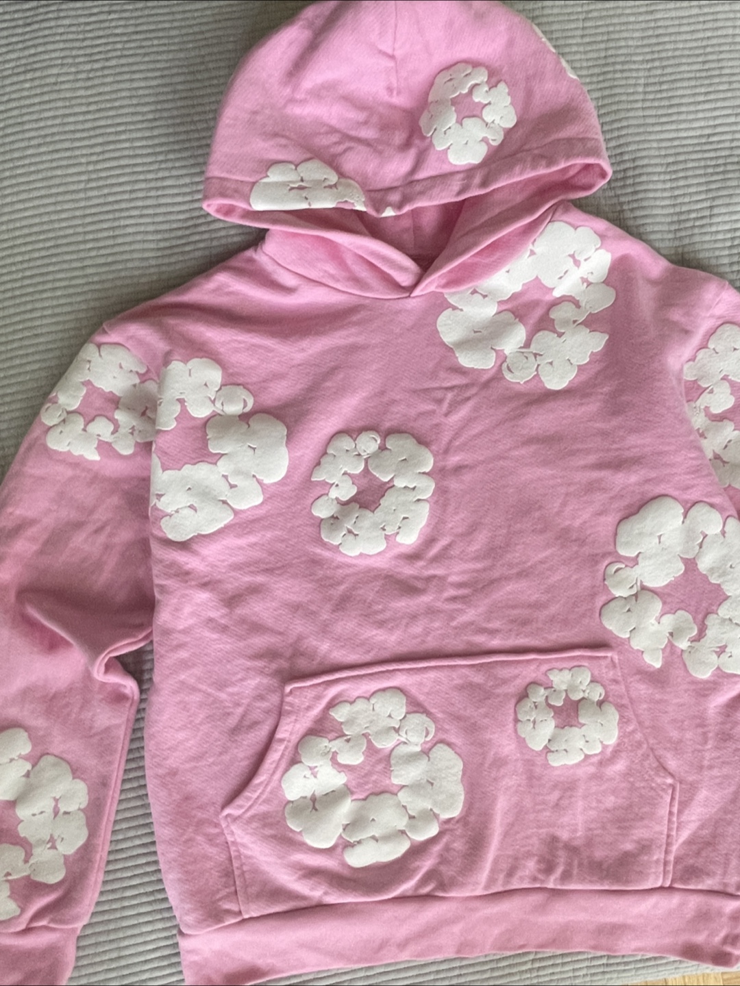 Denim Tears hoodie pink
