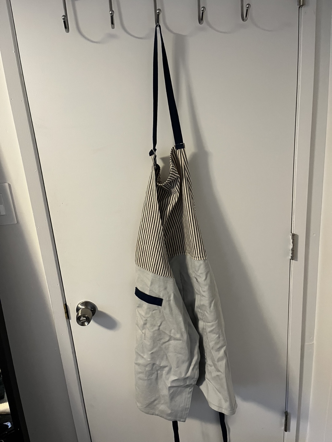 Striped kitchen apron - photo 2