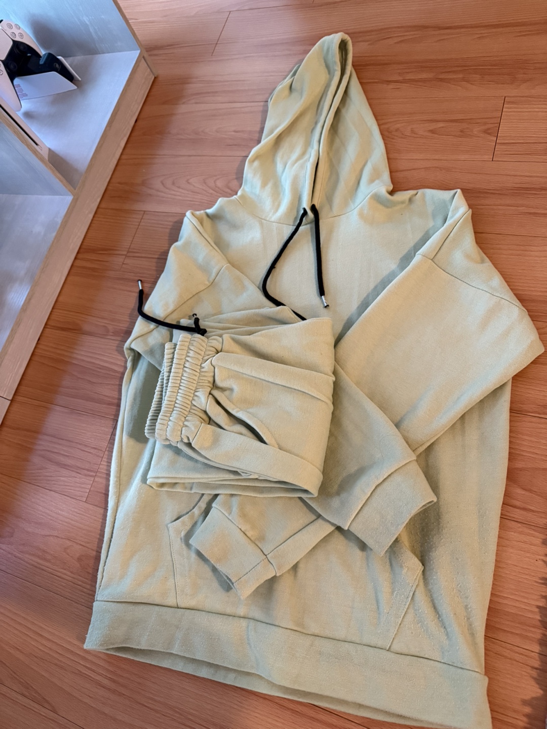 Light Green Hoodie and Joggers Set