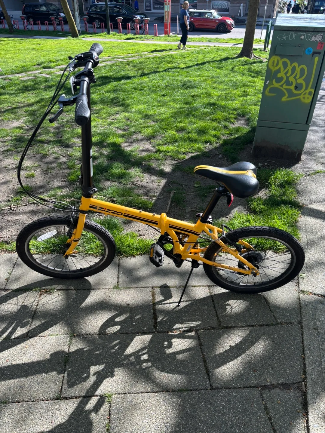 ZIZZO campo 20inch Folding Bike 7-speed image indicator(2)