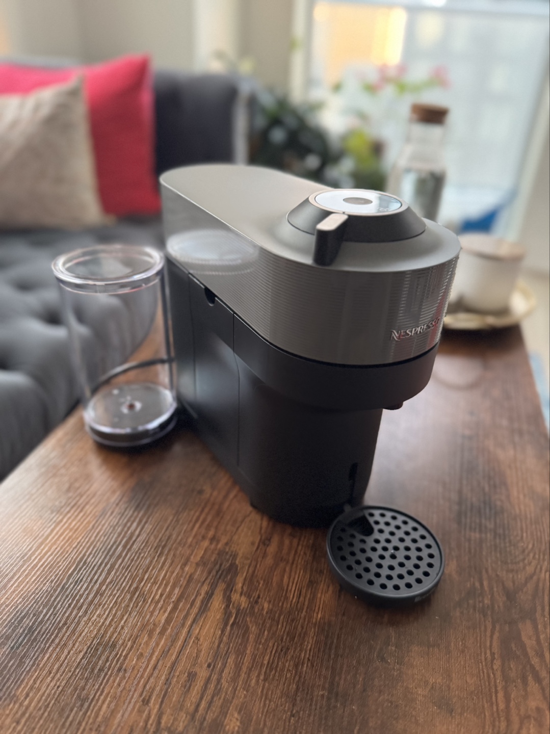Nespresso Vertuo Pop+ Coffee Machine - Grey