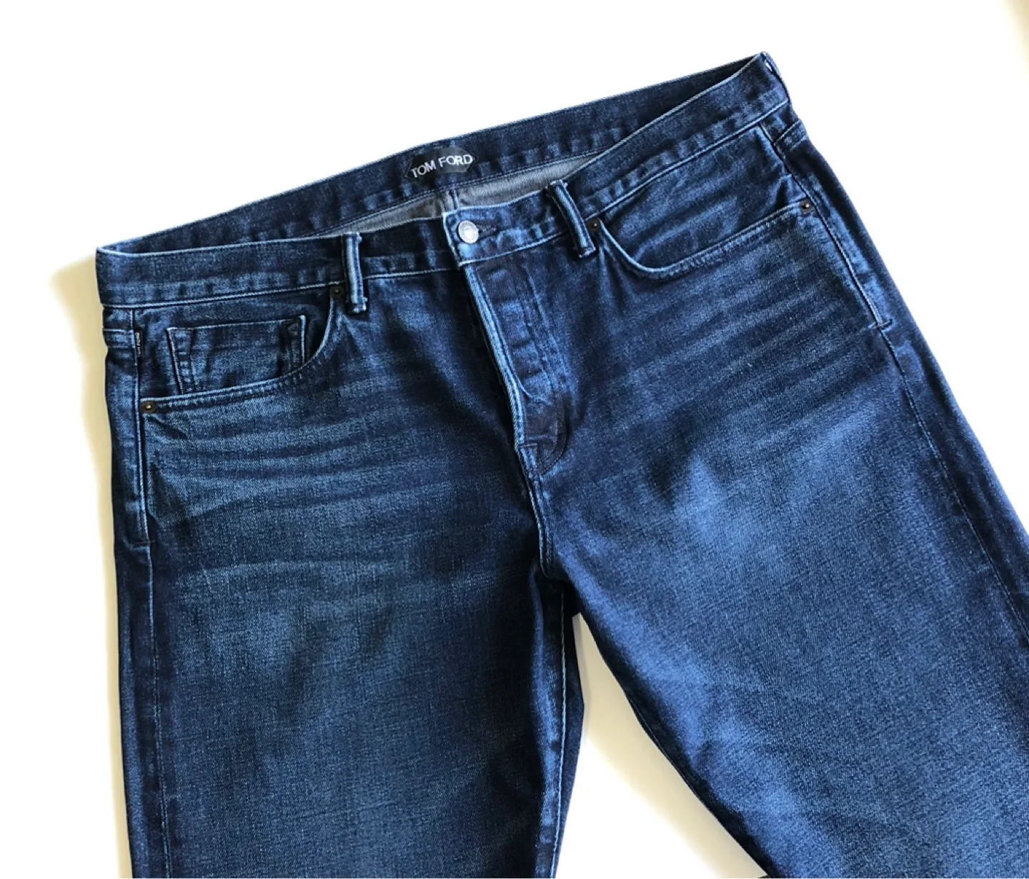 TOM FORD Slim-Fit Selvedge Jeans image indicator(2)