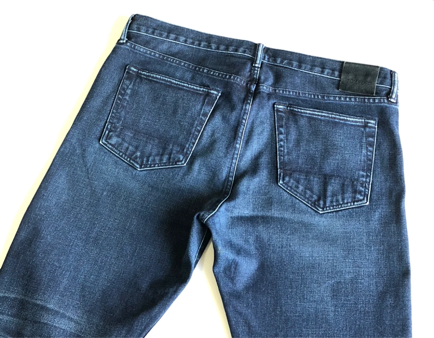 TOM FORD Slim-Fit Selvedge Jeans image indicator(3)