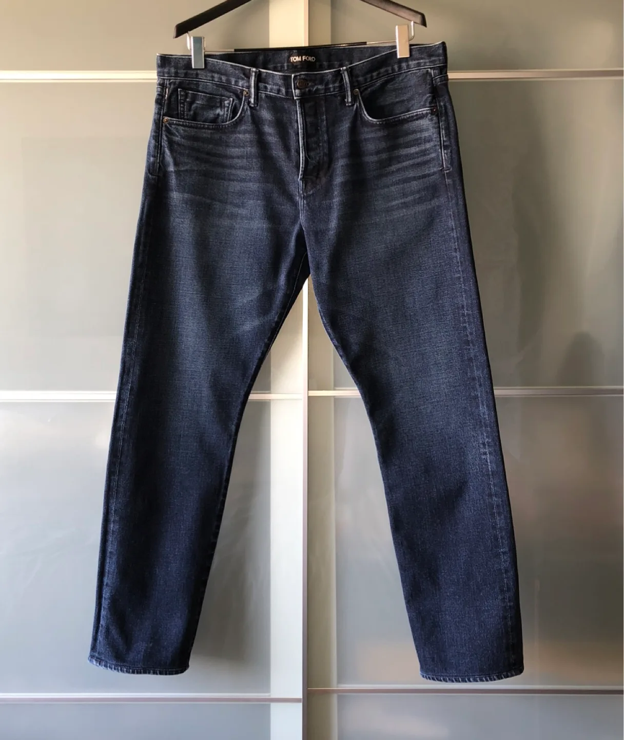 TOM FORD Slim-Fit Selvedge Jeans image indicator(7)