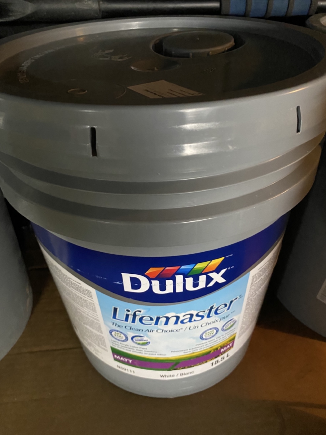 Dulux Lifemaster Paint - 18.5L White