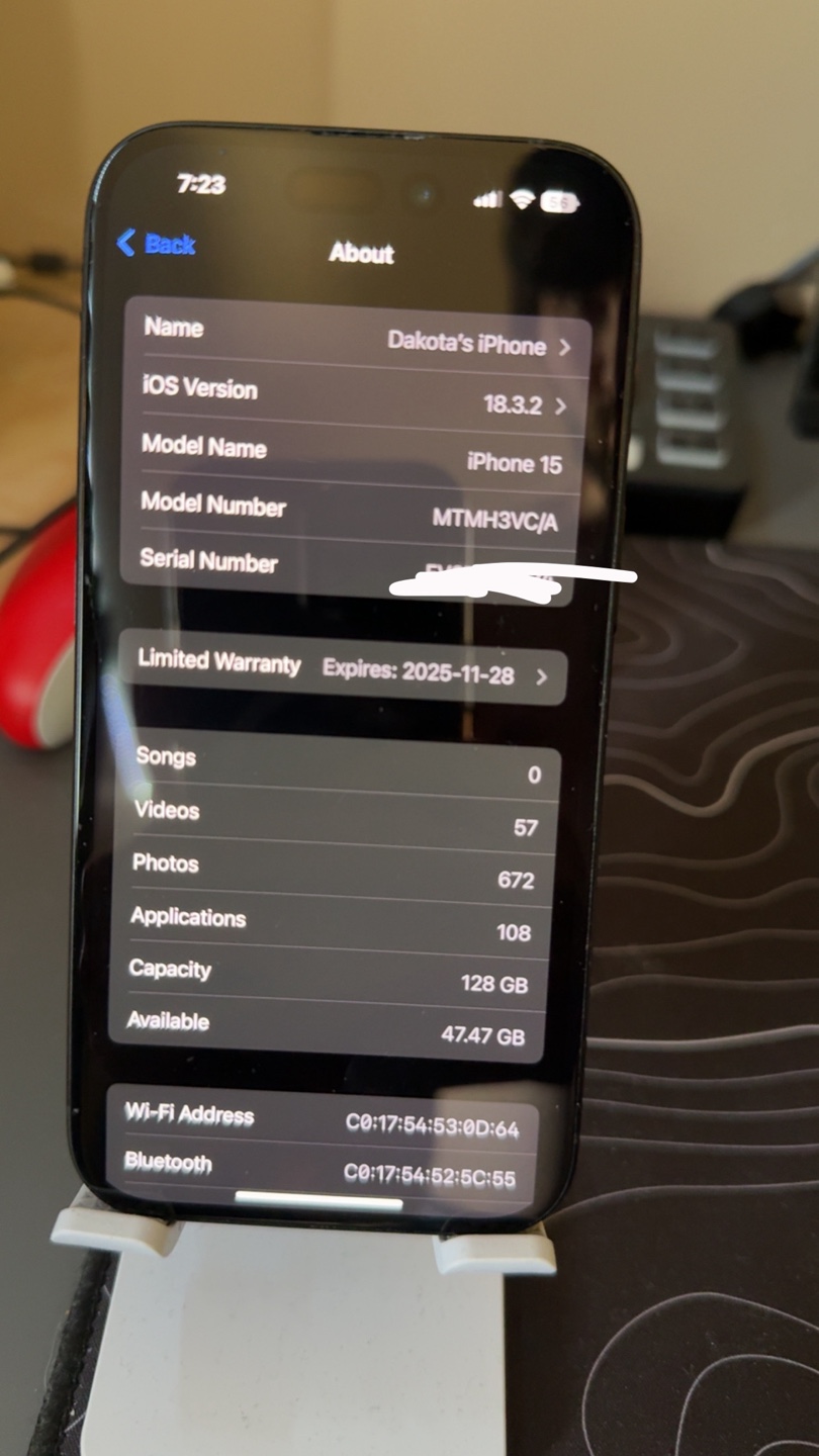 IPhone 15 Like New sale or trade - photo 4