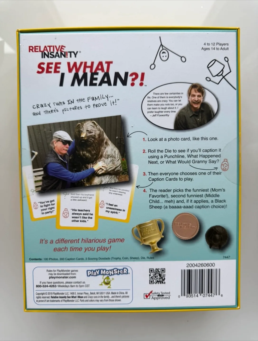 Brand new Relative Insanity See What I Mean?! Party Game image indicator(2)