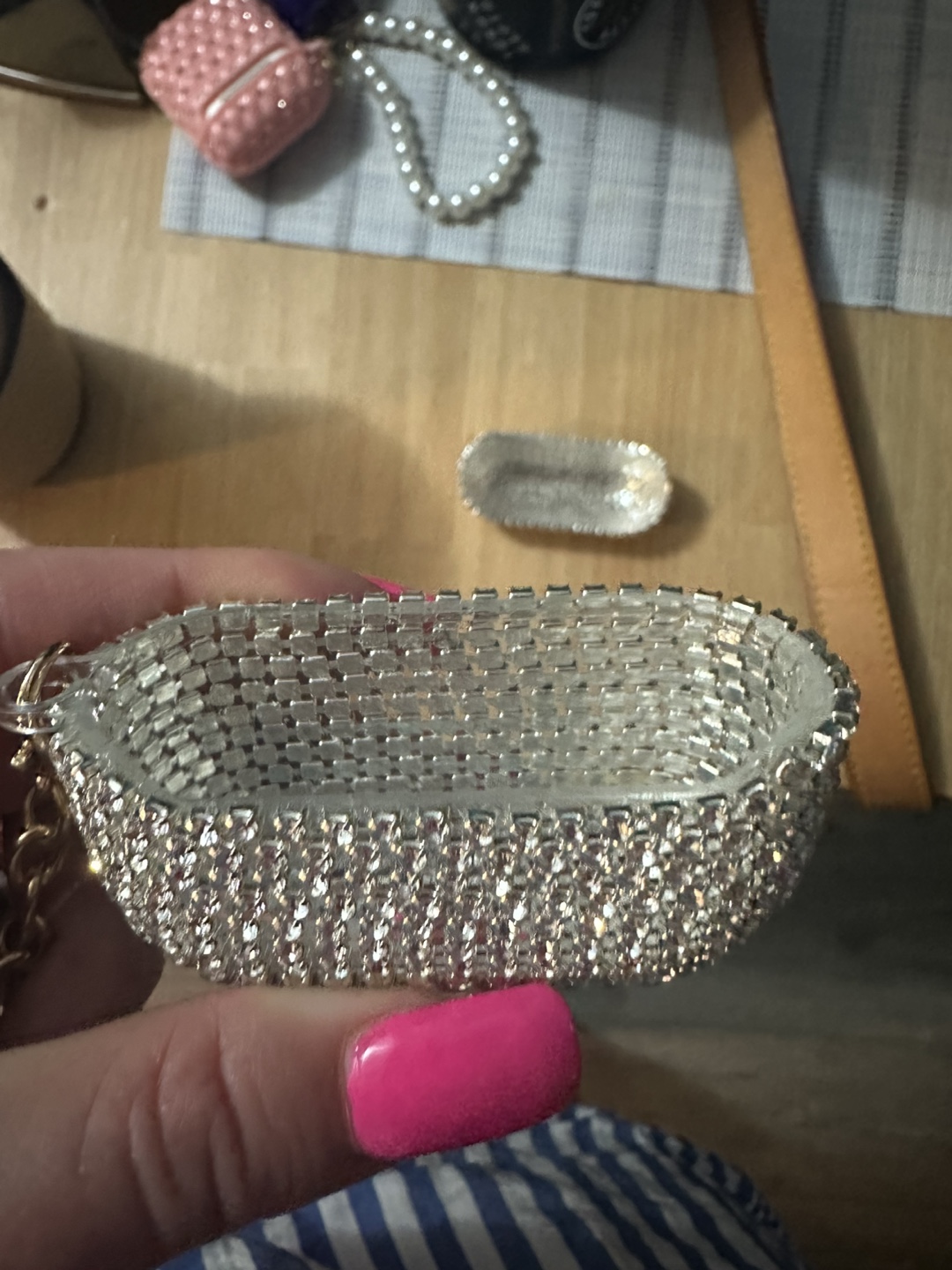 Bling Airpod Case with Keychain