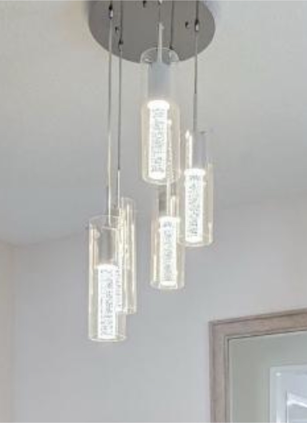 Five-Light Crystal Chandelier