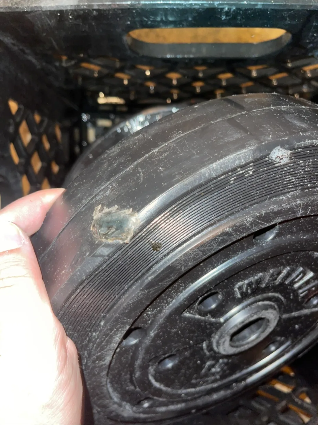 Used Weight Plates - 8lbs, 10lbs, & 15lbs image indicator(5)