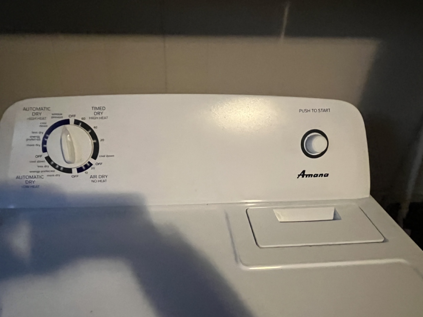 Amana Electric Dryer - Used - photo 2