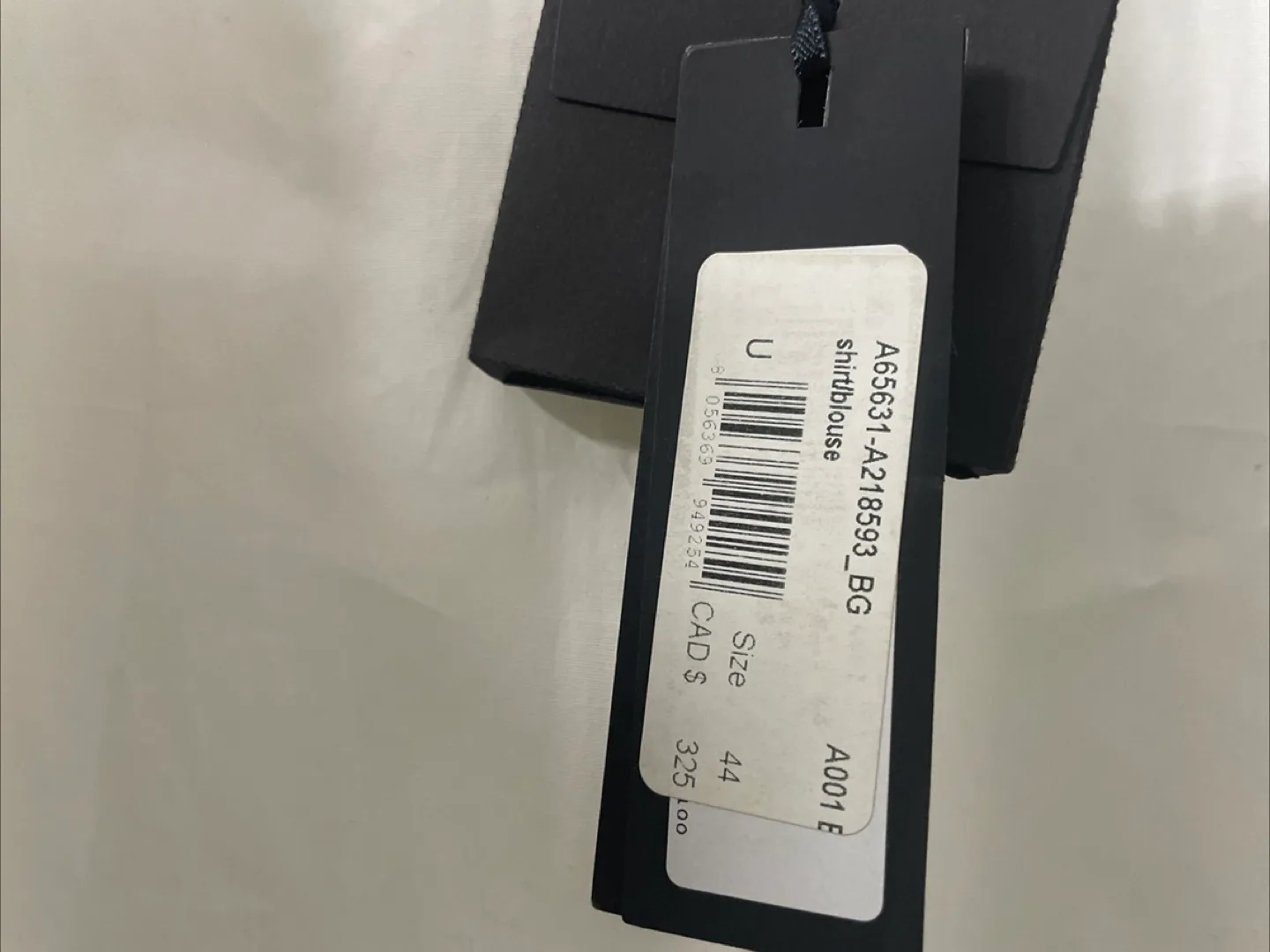 VERSACE Collection Men's White Dress Shirt Size 44 image indicator(4)