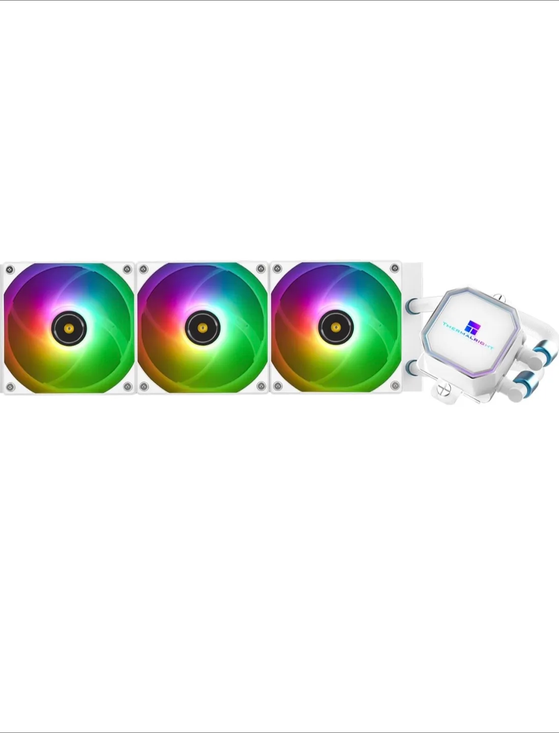 Thermalright Frozen Prism 360 White ARGB CPU Cooler thumbnail