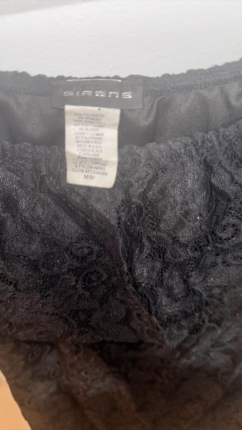 Black Lace Off-the-Shoulder Mini Dress image indicator(2)