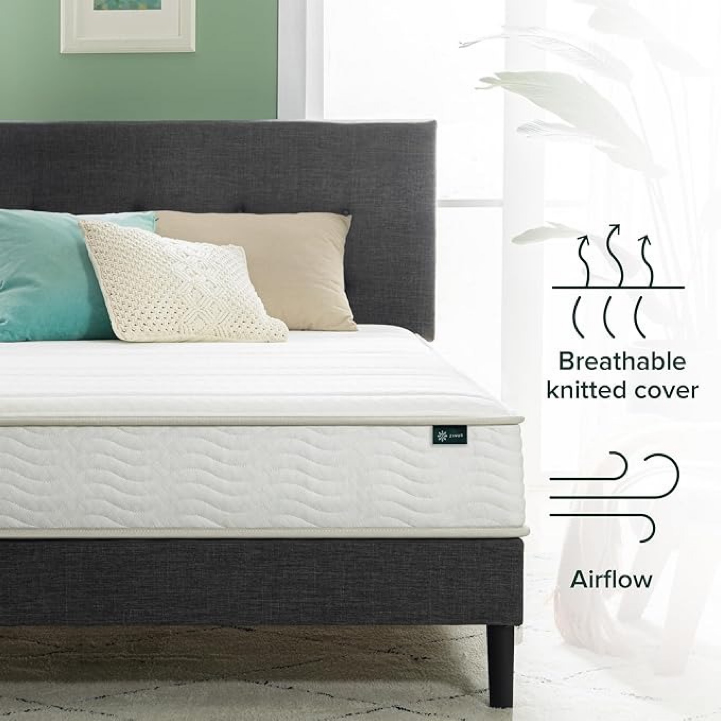 Zinus 8 Inch spring mattress