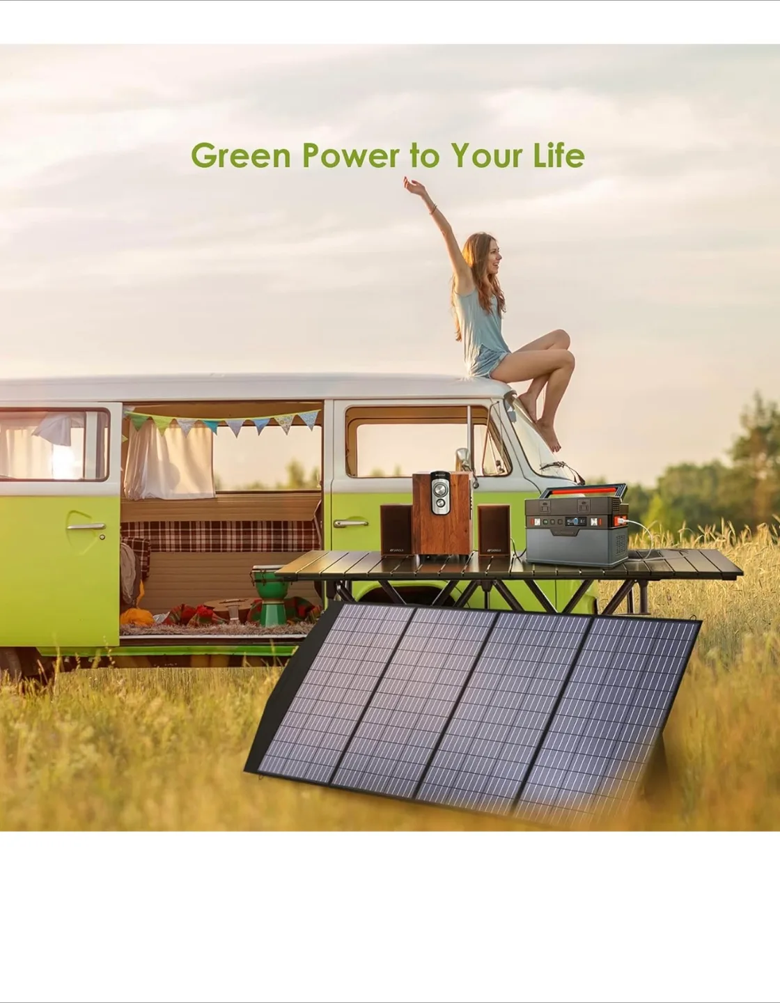 AllPowers 100W Portable Solar Panel thumbnail