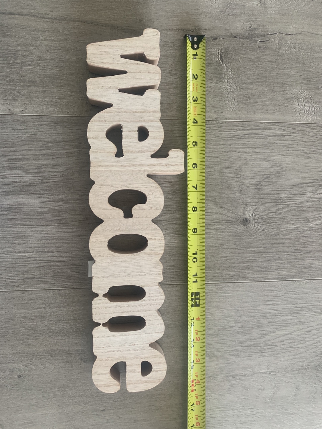 Wooden Welcome Sign - photo 2