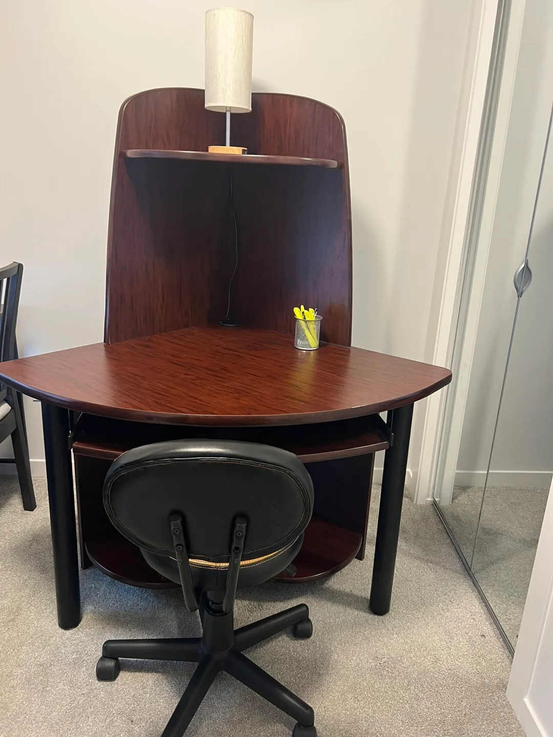 Corner Computer Desk with Chair image indicator(4)