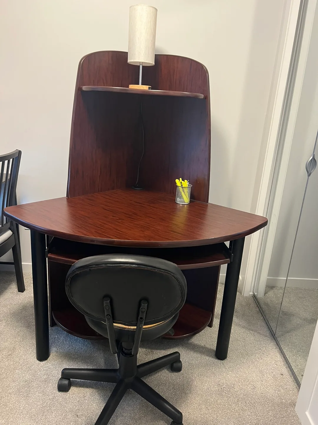 Corner Computer Desk with Chair image indicator(3)