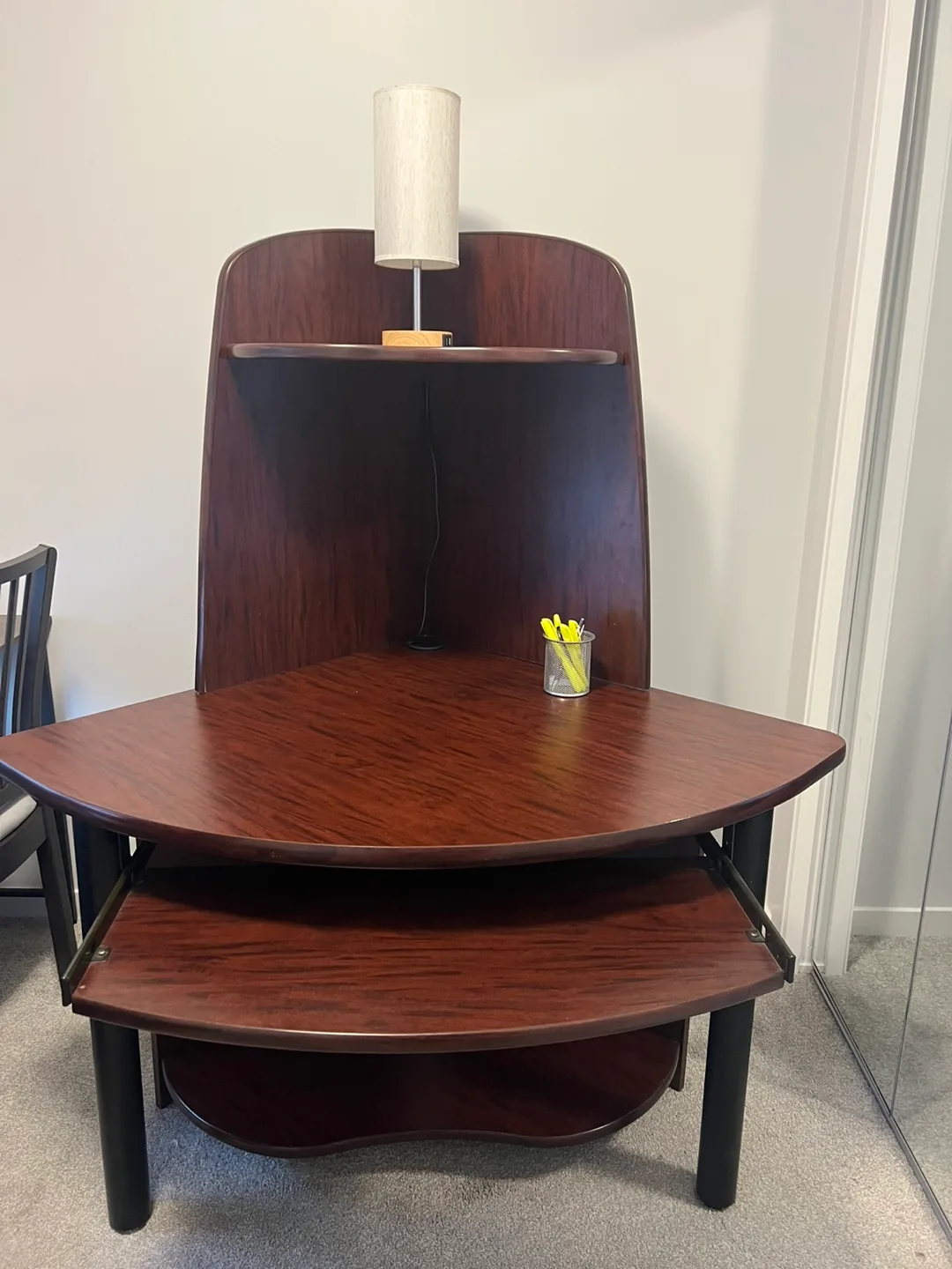 Corner Computer Desk with Chair image indicator(6)