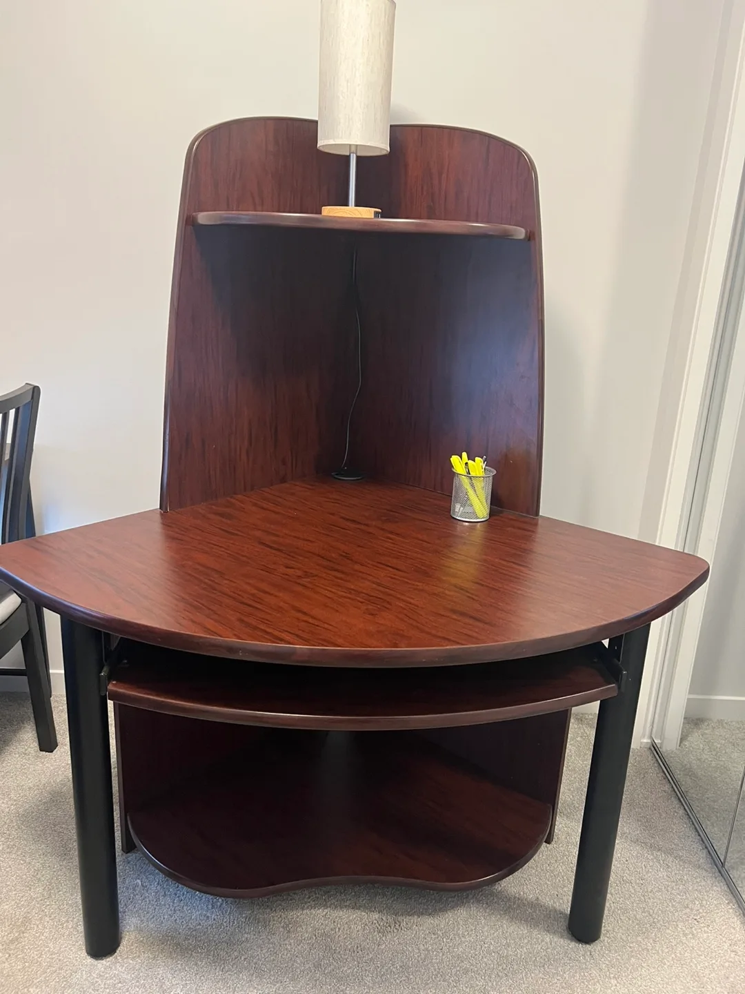 Corner Computer Desk with Chair image indicator(8)