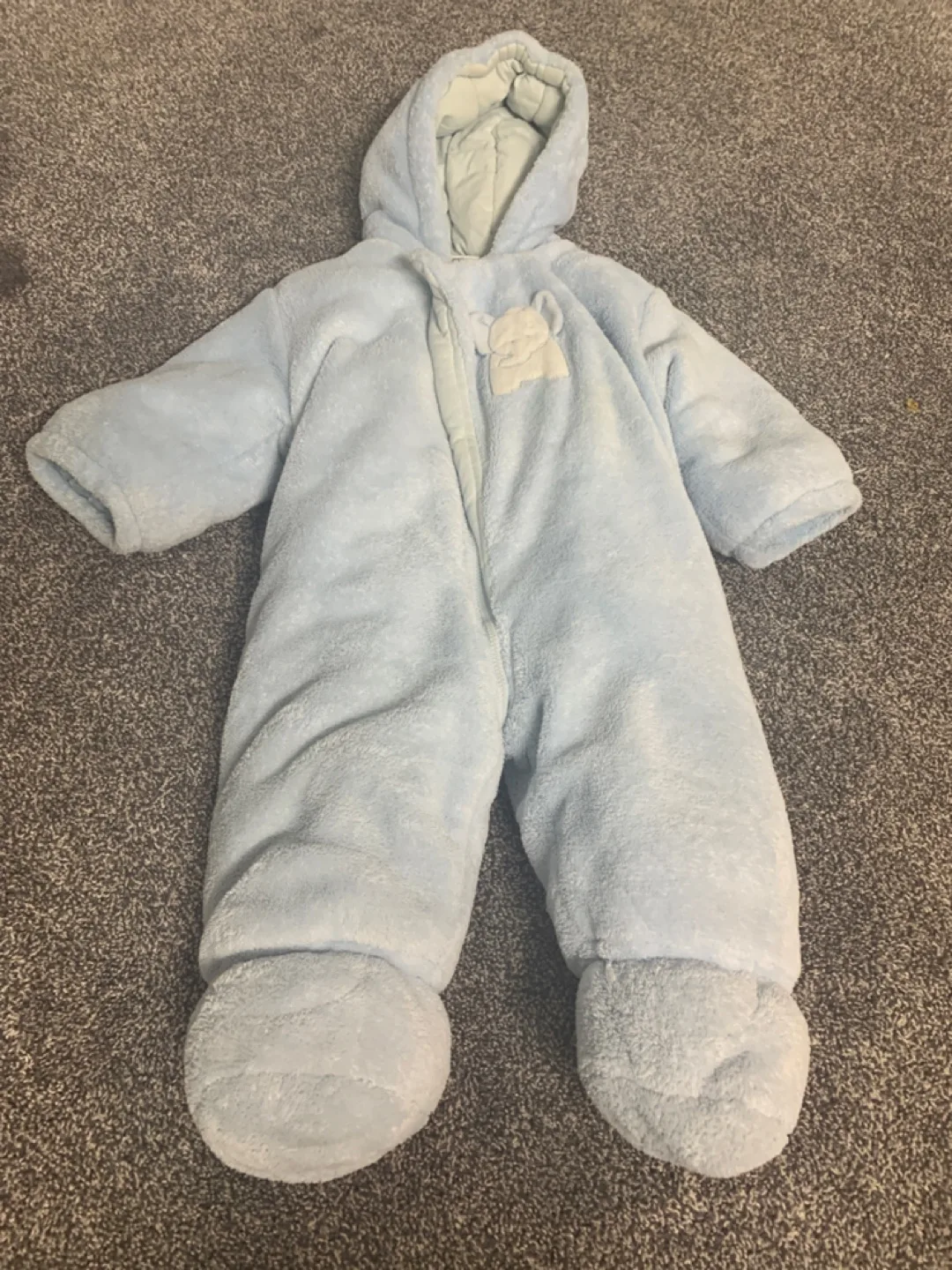 Baby Blue Snowsuit thumbnail