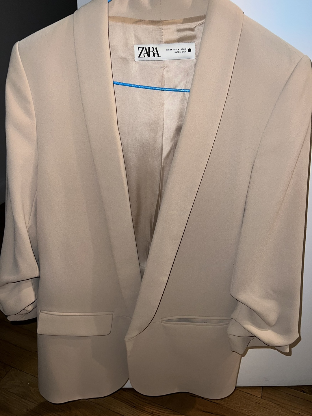 Beige Zara Blazer Size M