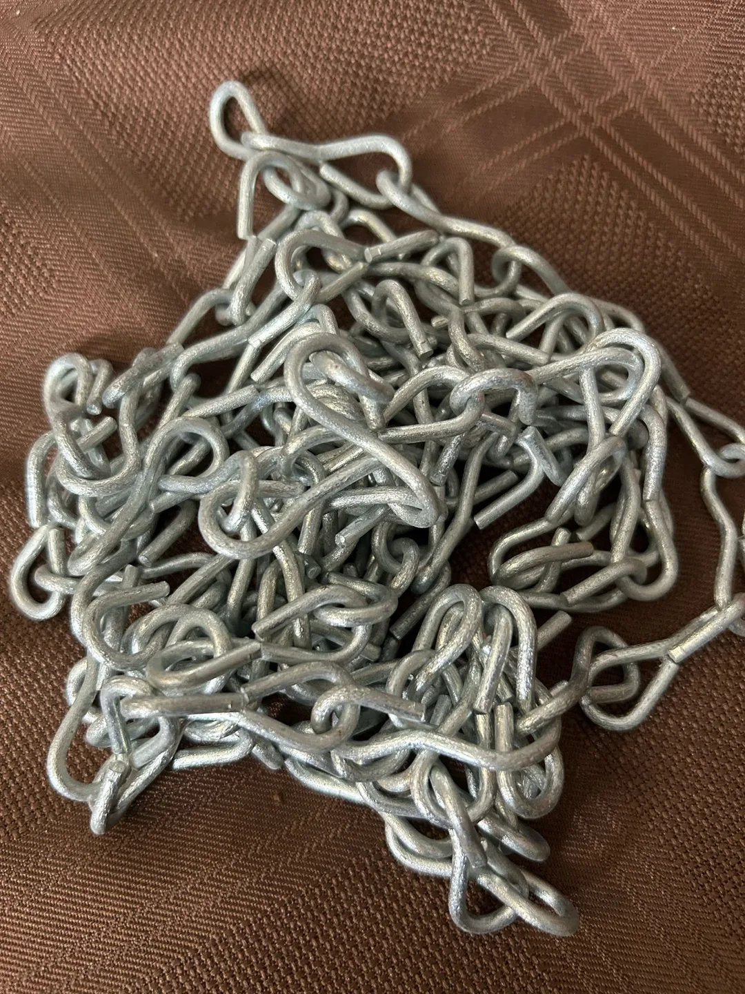 Galvanized Steel Chain with Hooks thumbnail