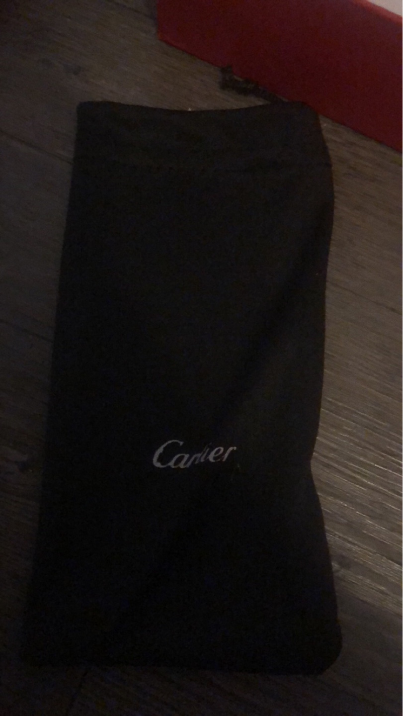 Cartier Orange tinted and wood sunglasses - photo 3