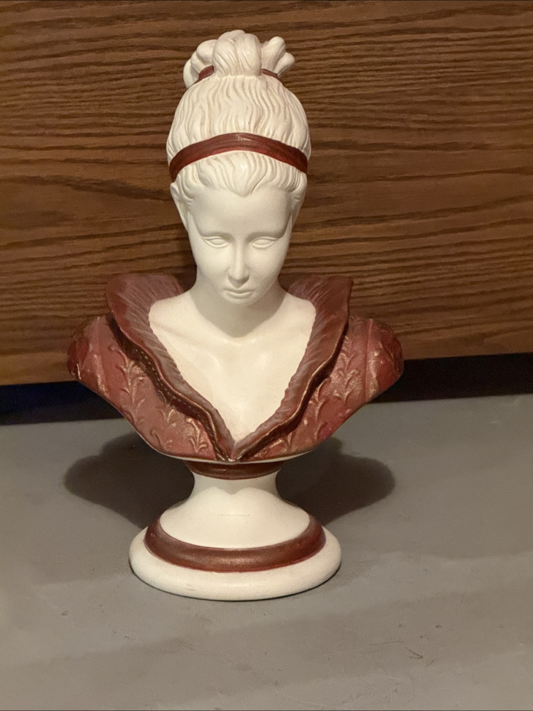 Vintage Italian Woman Bust Sculpture
