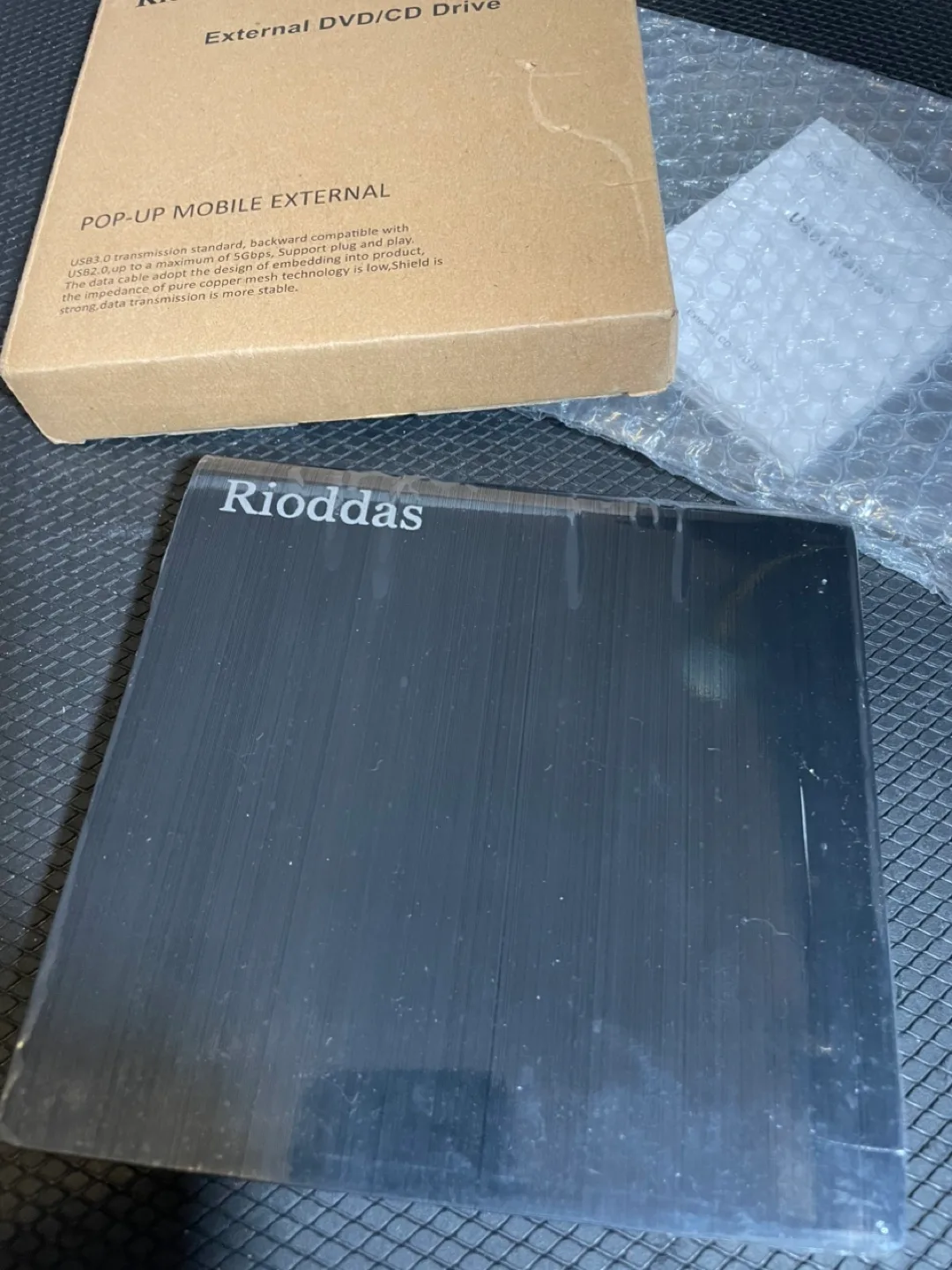 Rioddas External DVD/CD Drive - Pop-Up Mobile External image indicator(3)