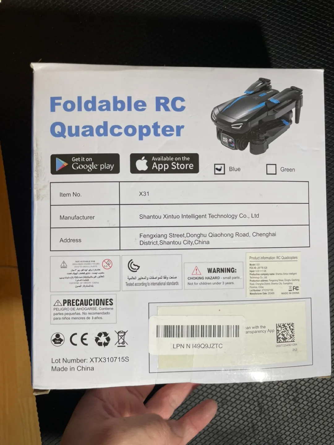 X3 Drone with Camera image indicator(3)