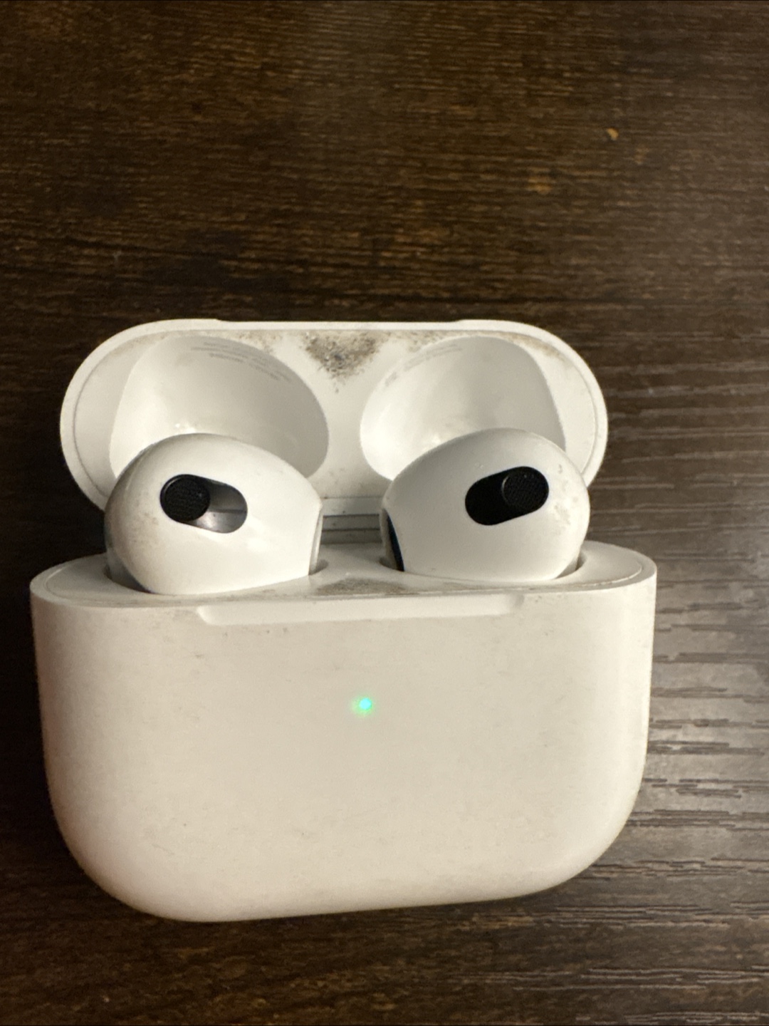 Used Apple AirPods 3 Charging Case & Earbuds - photo 2