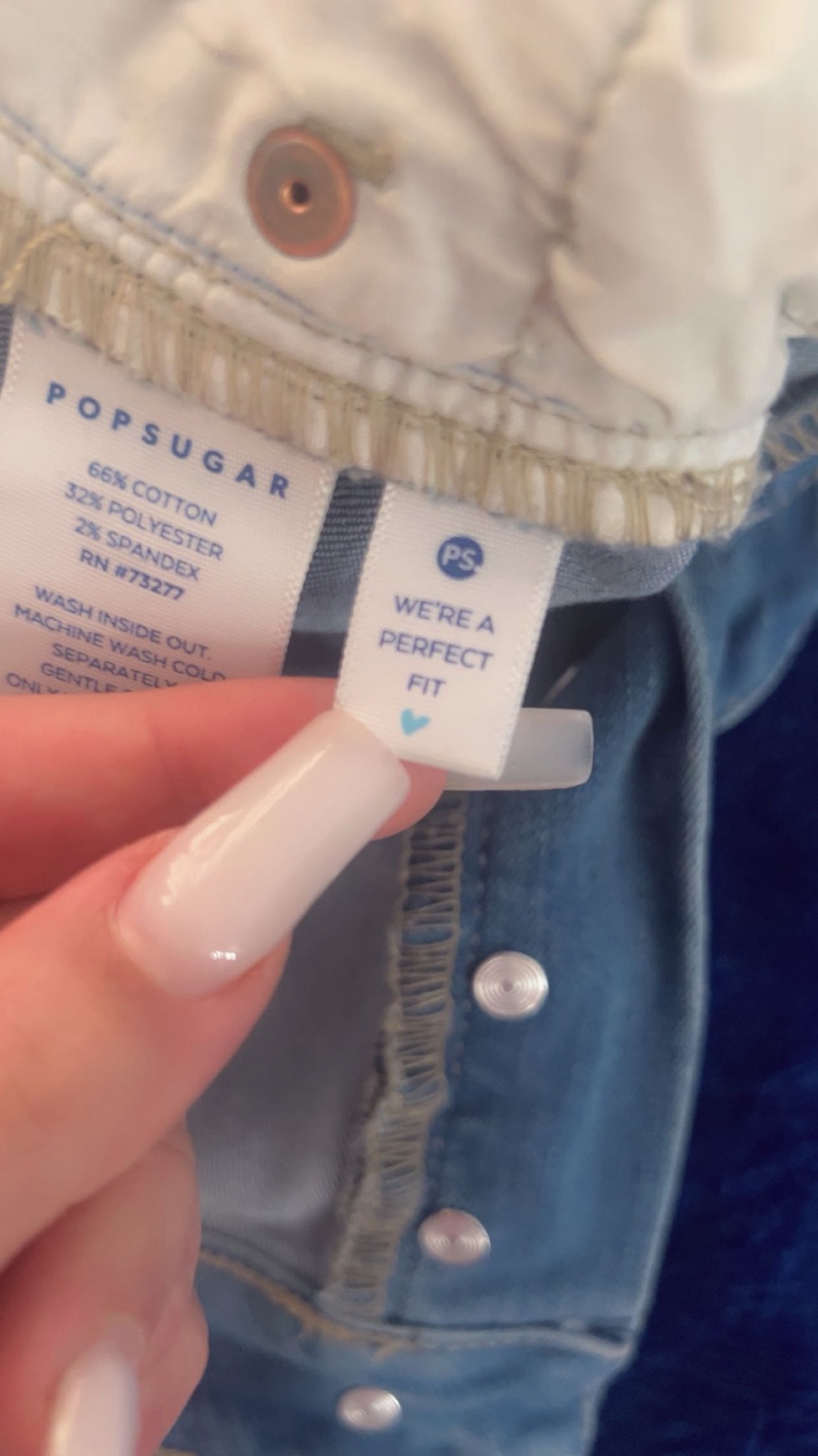 Popsugar Light Wash Jeans Size 8 - photo 5
