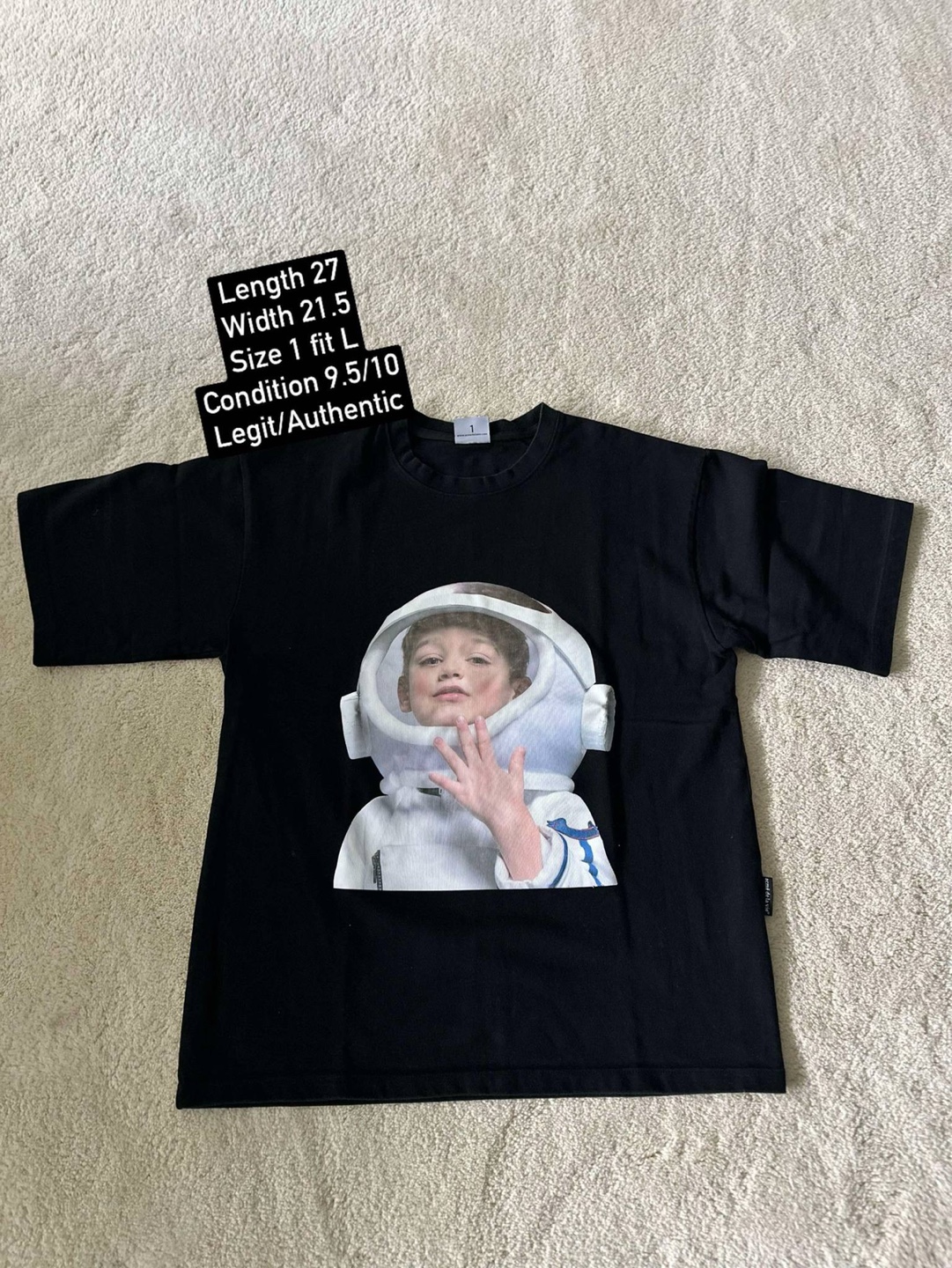 Acme de la Vie ADLV Astronaut Graphic T-Shirt - Size L