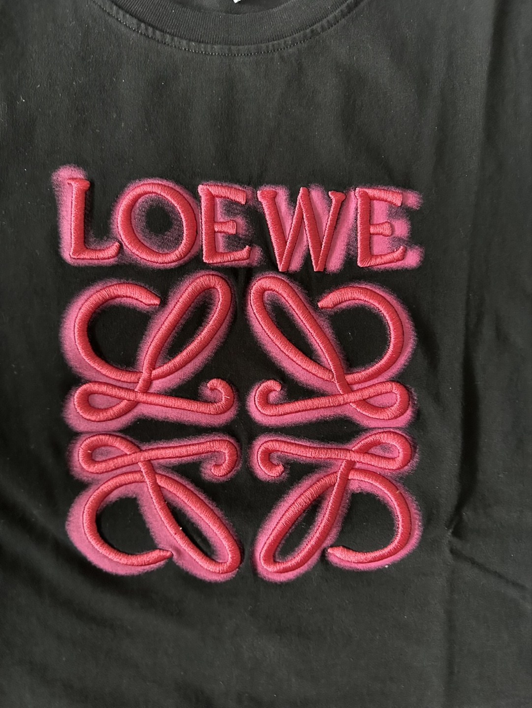 LOEWE Black Pink Logo - photo 2