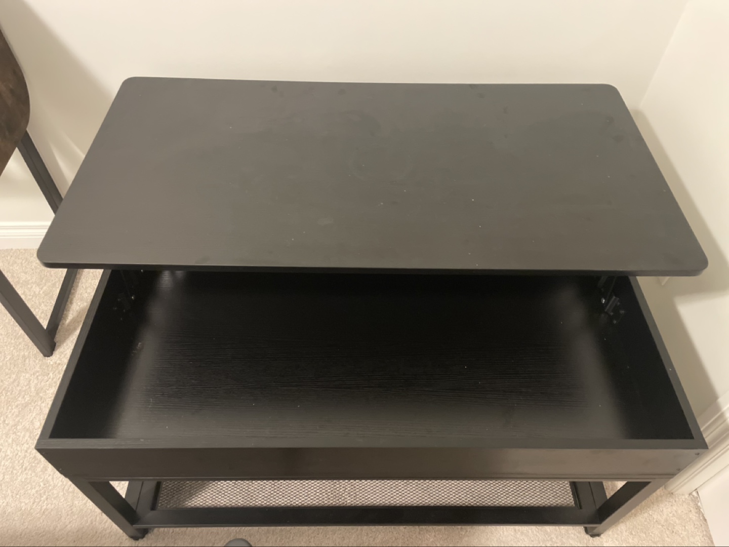 Lift-Top Coffee Table with Storage - photo 3