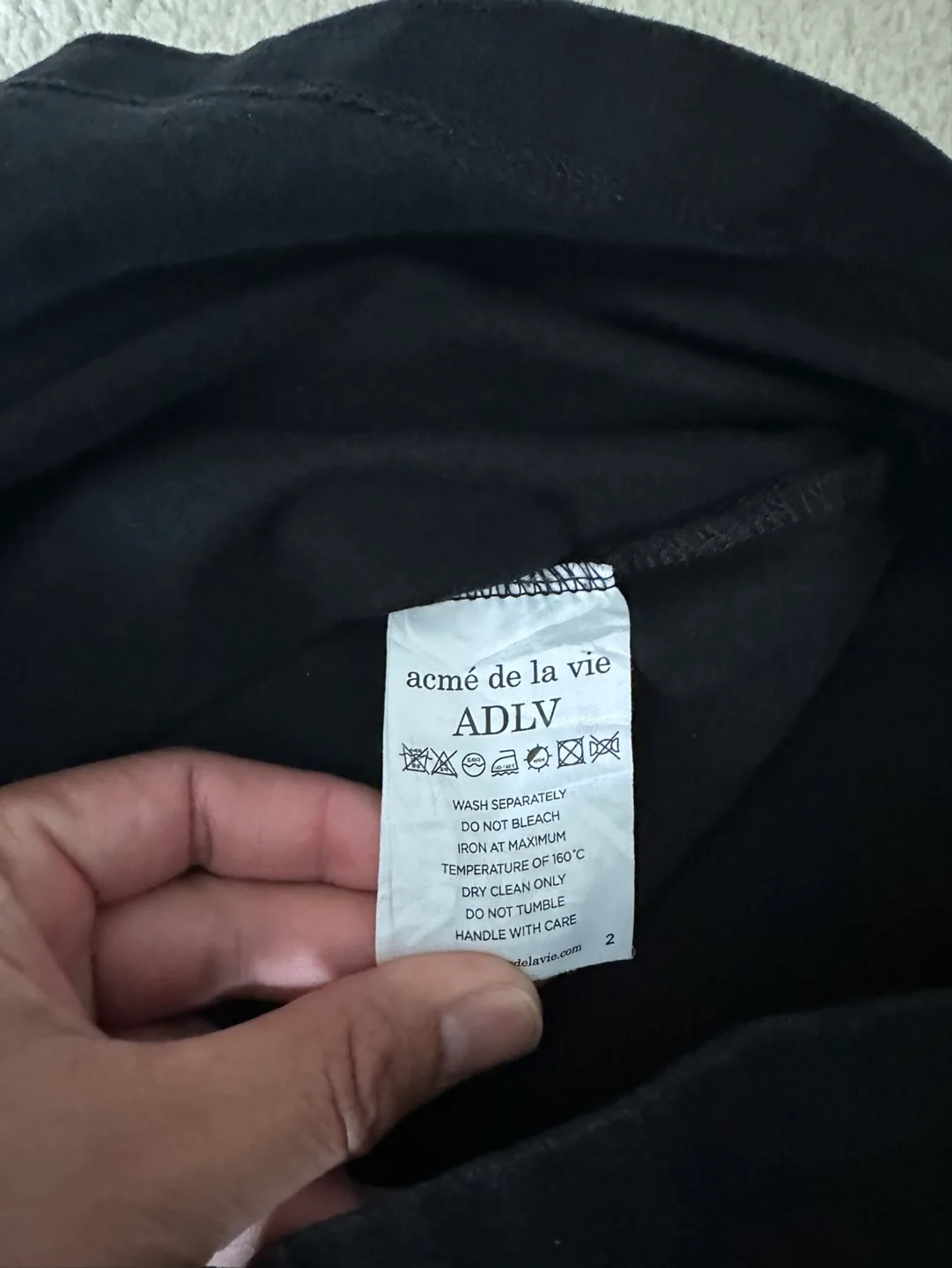 Acme de la Vie Black T-Shirt image indicator(5)