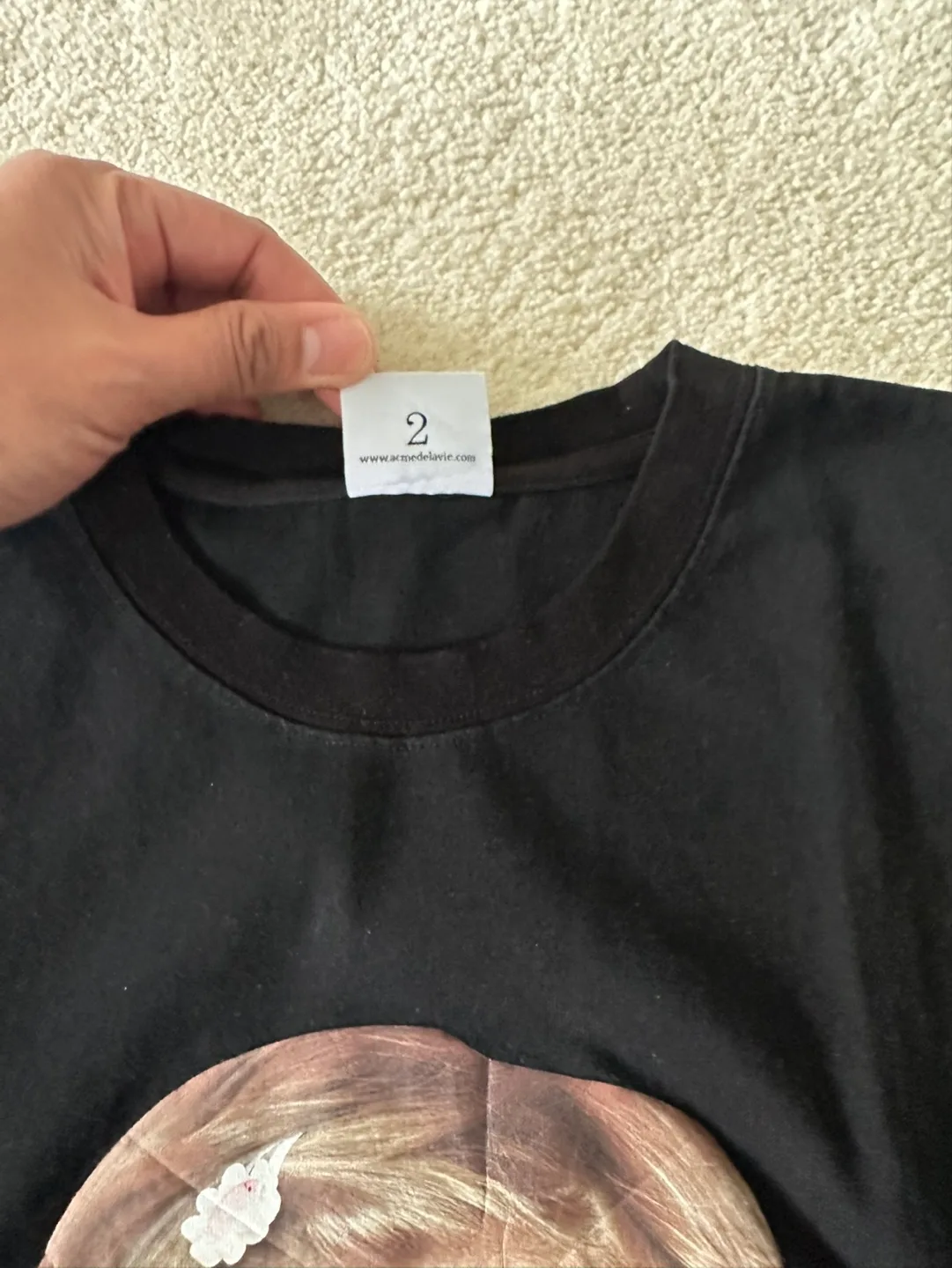 Acme de la Vie Black T-Shirt image indicator(4)