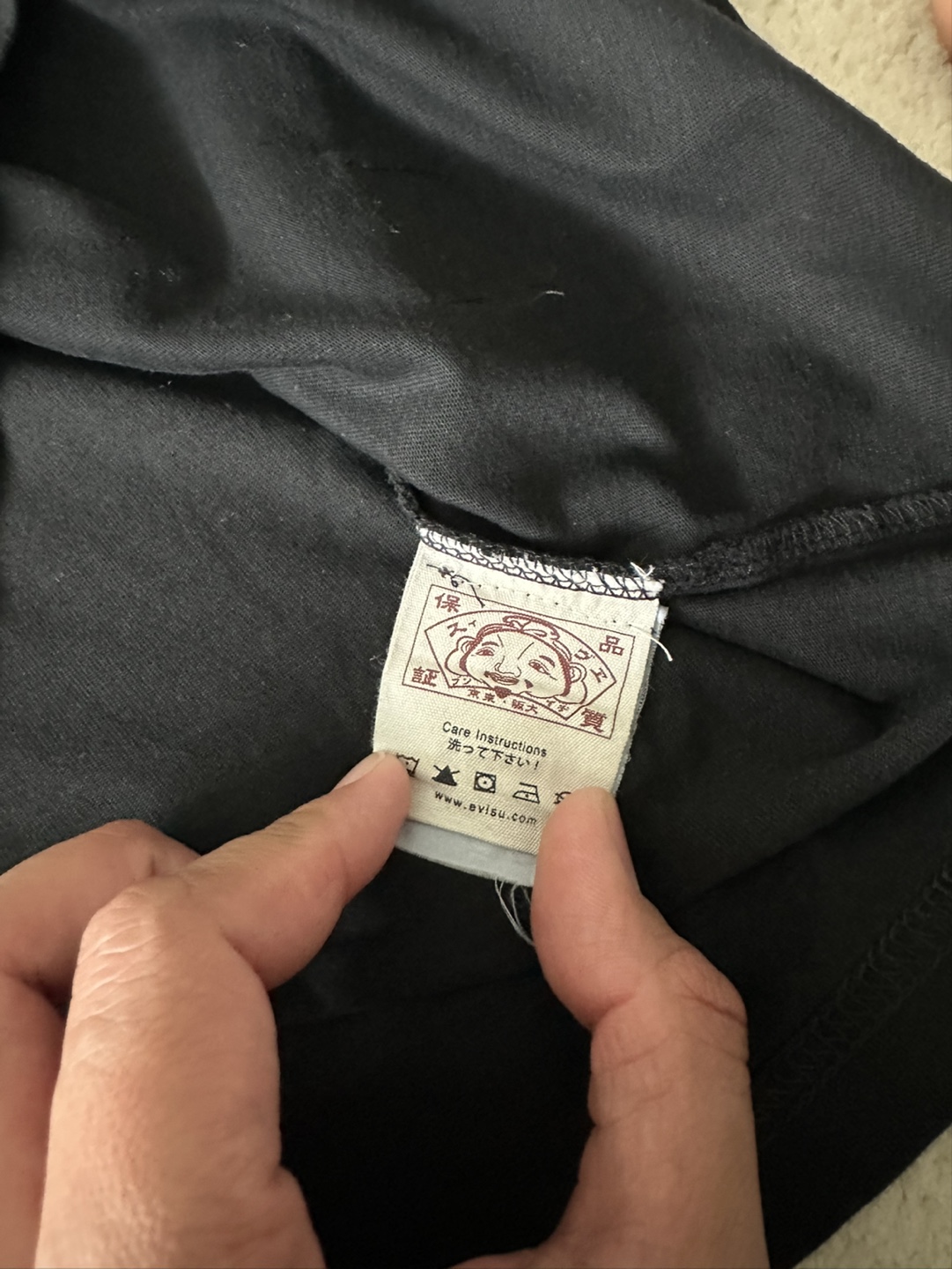 Evisu Black T-Shirt - photo 4