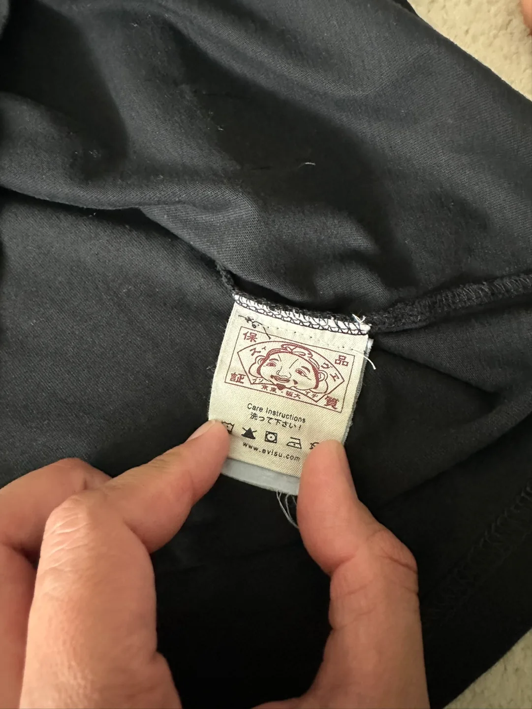 Evisu Black T-Shirt image indicator(4)