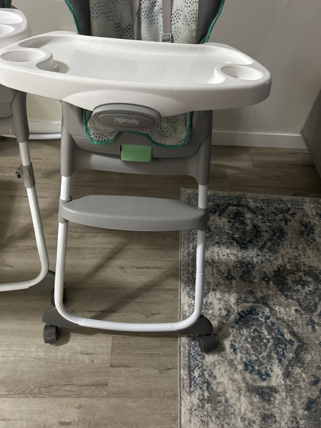 Ingenuity Baby High Chair - Teal and Grey - photo 4